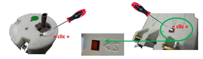 visuel thermostat en sécurité