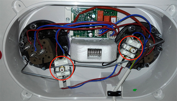 visuel localisation des thermostats de sécurité Malicio - Thermor