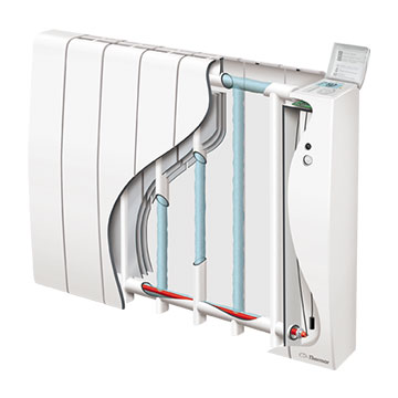 visuel coupe Bilbao 3 radiateur fluide caloporteur - Thermor