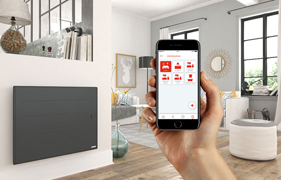 visuel application Thermor Cozytouch iPhone