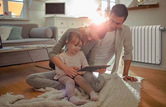 visuel radiateur connecté Mythik - Thermor