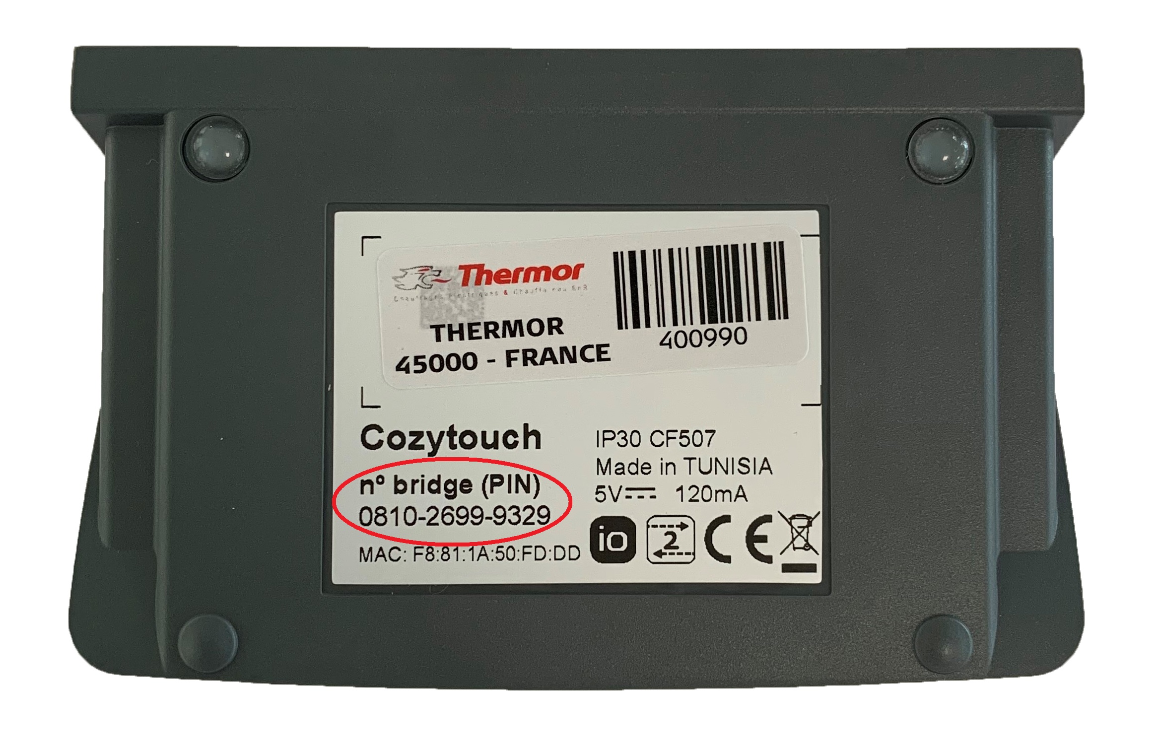 Comment réinitialiser le Bridge Cozytouch Thermor ? – Thermor