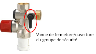 Comment nettoyer la soupape du groupe de sécurité d'un chauffe-eau ?